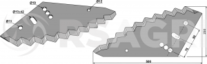 Kverneland Siloking blade
