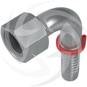 90 female ORFS hydraulic fitting