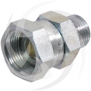 Male x female BSP hydraulic adaptor
