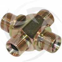 BSP cross hydraulic adaptor