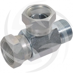 BSP MFF Tee hydraulic adaptor