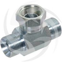BSP MFM Tee hydraulic adaptor