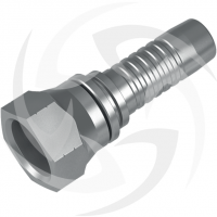 Straight female JIC hydraulic fitting