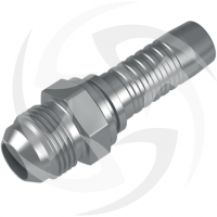 Straight male JIC hydraulic fitting