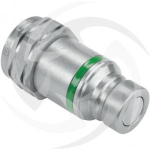 Male flat face quick release coupling