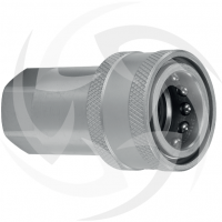 Female nipple quick release coupling