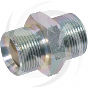 Male x male Metric hydraulic adaptor